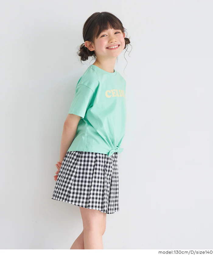 GW限定セール★ 裾リボン結びTシャツ キッズ メール便可 - Image 15