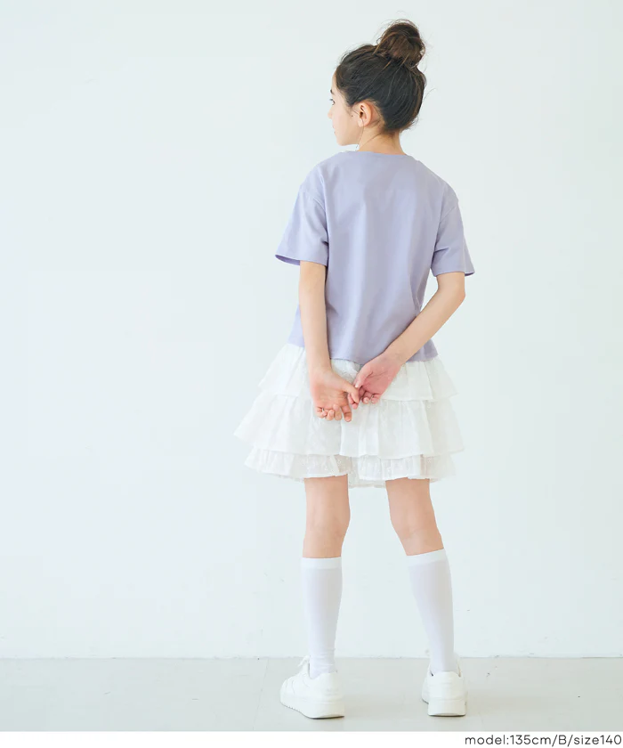 GW限定セール★ 裾リボン結びTシャツ キッズ メール便可 - Image 9