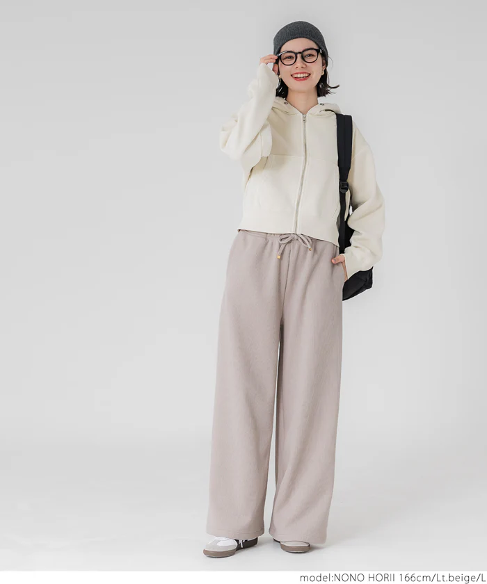 セール★2990円→990円 裏起毛リブパンツ レディース メール便不可 - Image 10