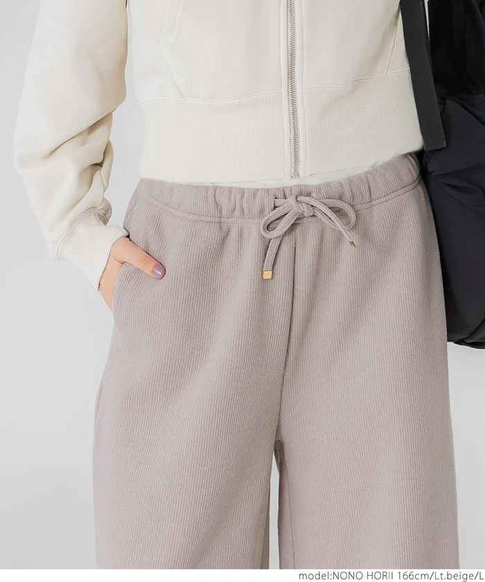 セール★2990円→990円 裏起毛リブパンツ レディース メール便不可 - Image 14