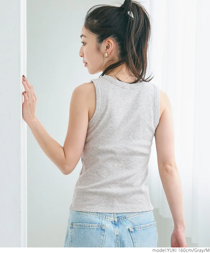 WEB限定セール ★1490円→550円ブラトップス OUT BRAカップ付ハート刺繍タンクトップ レディース メール便不可 - Image 17