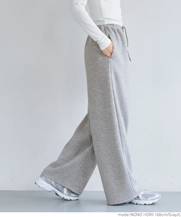 セール★2490円→990円 ソフトスウェットスーパーワイドパンツ レディース メール便不可 - Image 9