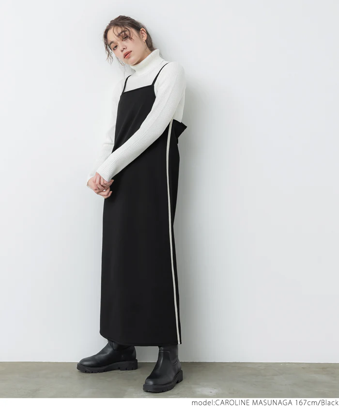 セール★2490円→550円 ソフトスウェット サイドラインキャミワンピース レディース メール便不可 coca コカ - Image 14