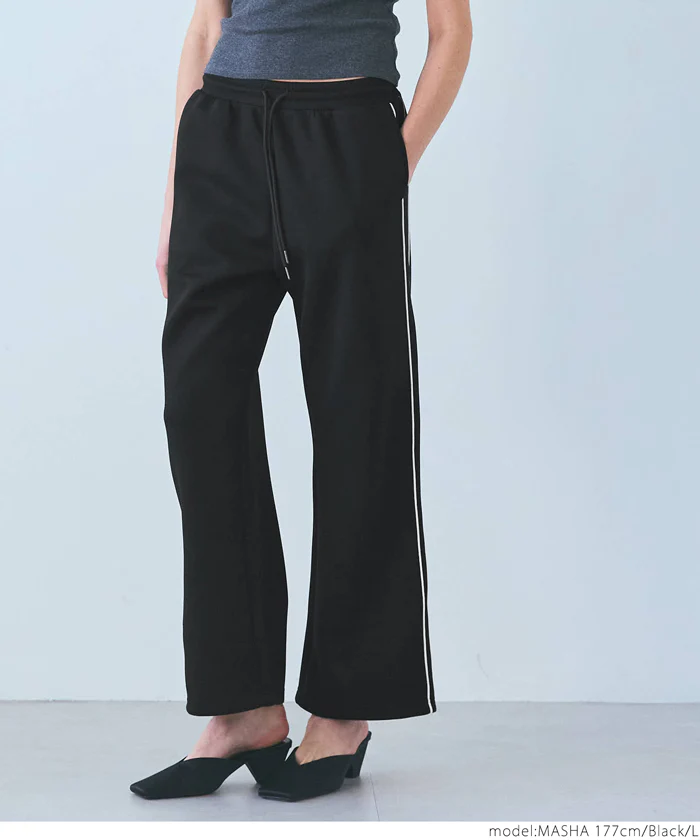 セール★2490円→550円 ソフトスウェットラインパンツ レディース メール便不可 - Image 8