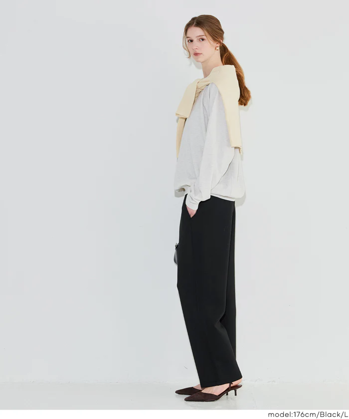 ソフトスウェットカーブパンツ レディース メール便不可 - Image 7