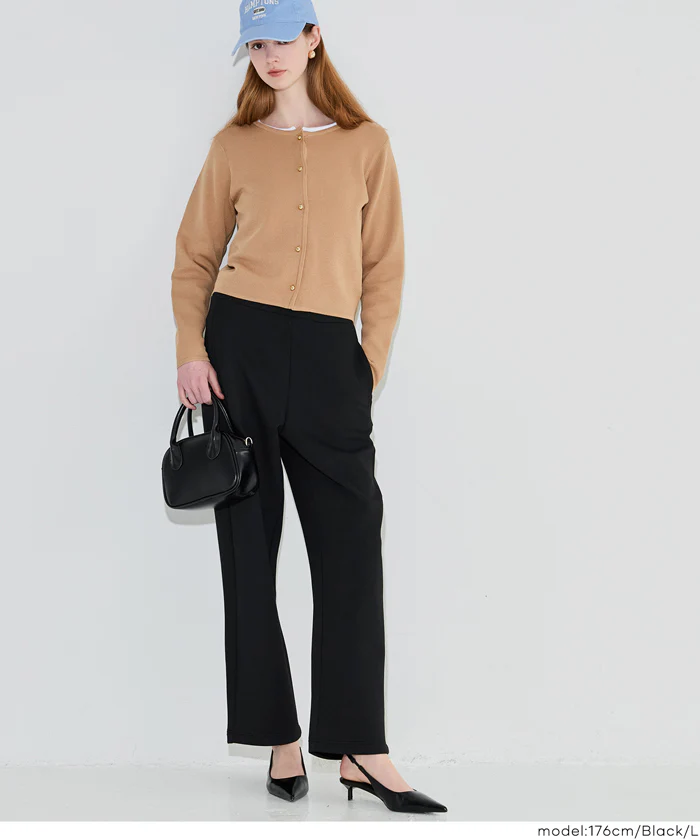 ソフトスウェットカーブパンツ レディース メール便不可 - Image 8