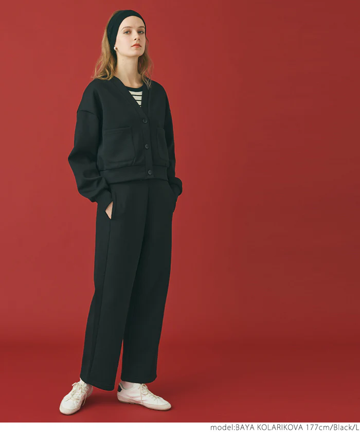 セール★2490円→990円 ソフトスウェット カーディガン レディース メール便不可 - Image 3