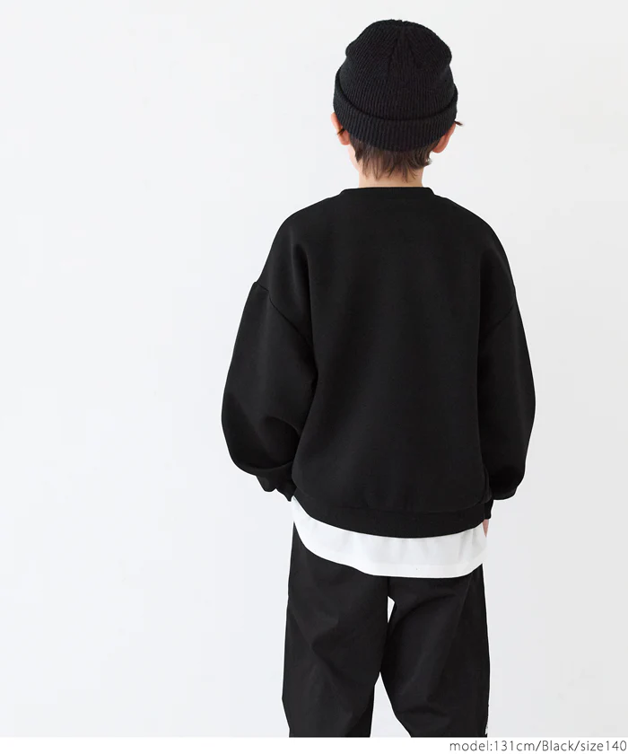 ソフトスウェットロゴプルオーバー キッズ メール便不可 - Image 11