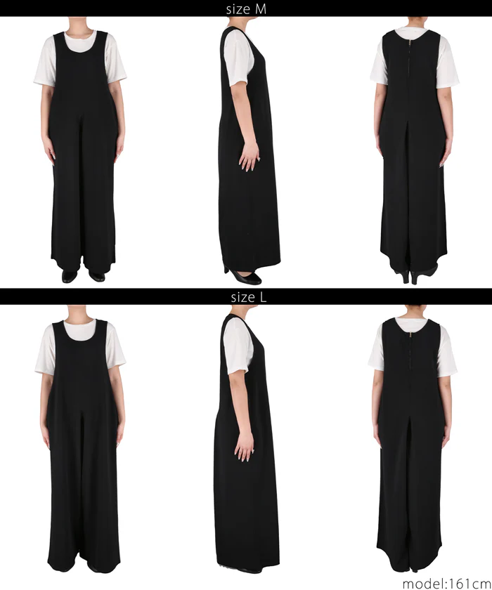 エンボスタックワイドサロペット レディース メール便不可 - Image 11