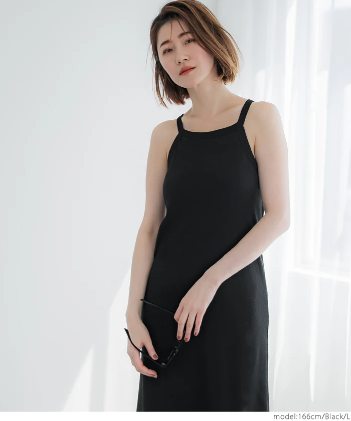 WEB限定セール ★2490円→990円 外で着られるブラワンピース OUT BRA ホルターネックカップ付きワンピース レディース メール便不可 - Image 11