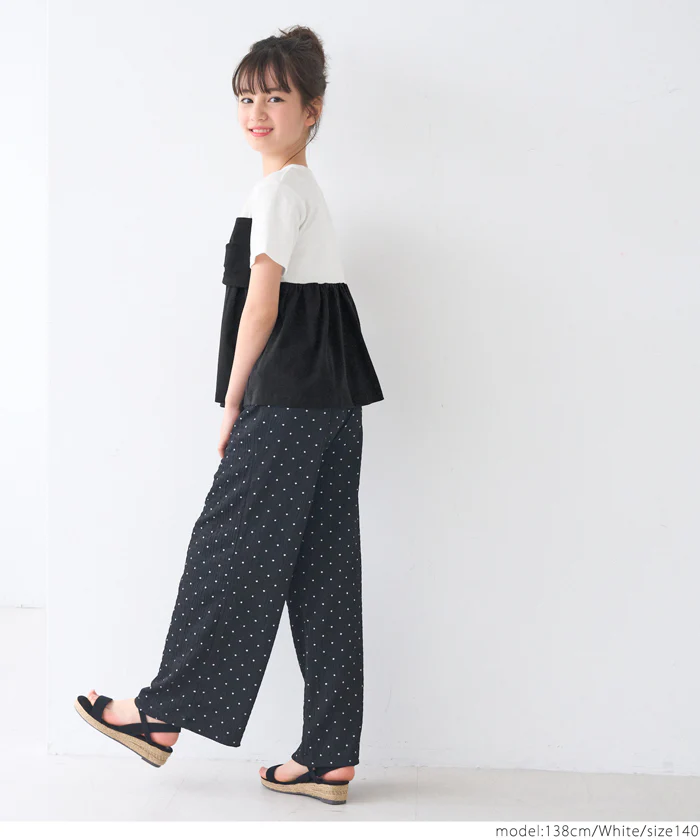 リボンベアトップ風Tシャツ キッズ メール便不可 coca コカ - Image 7