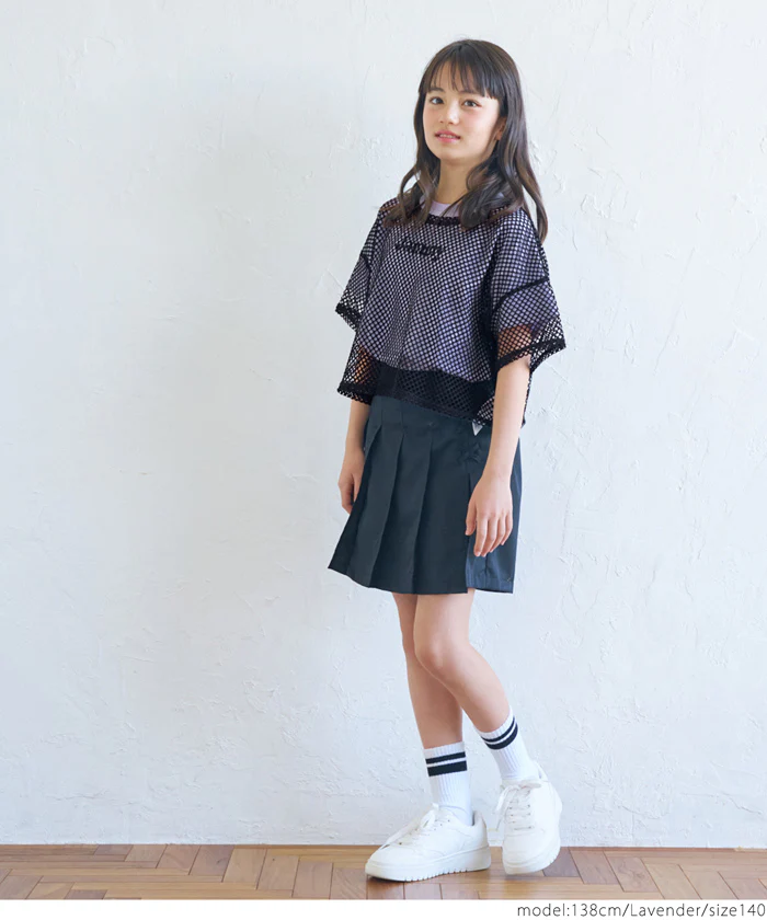 セール★1690円→550円 プリントTシャツ＆メッシュトップス 2点セット キッズ メール便不可 - Image 7
