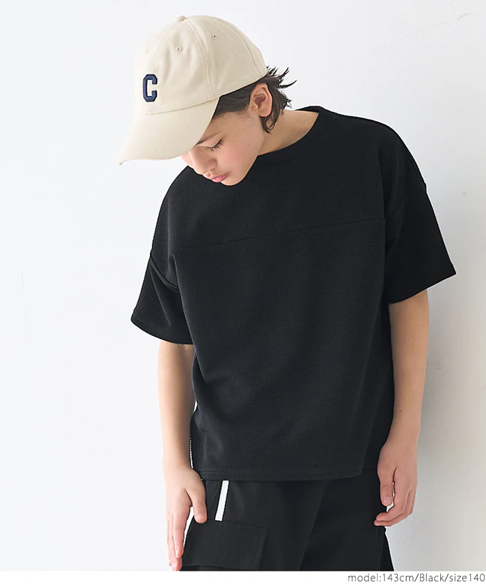 セール★1290円→990円 エンボスフットボールトップス キッズ メール便不可 - Image 6