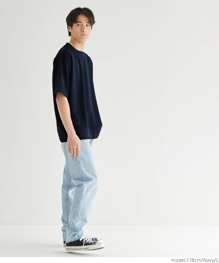 エンボスレイヤード風半袖Tシャツ メンズ メール便不可 coca コカ - Image 9