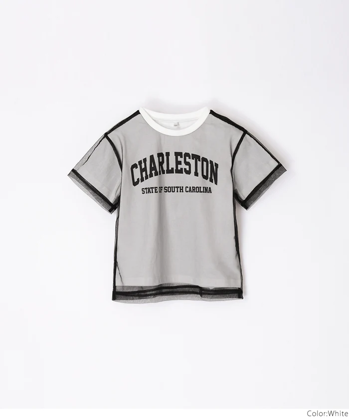 セール★1490円→550円 チュールレイヤードTシャツ キッズ メール便不可 - Image 13