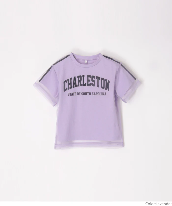 セール★1490円→550円 チュールレイヤードTシャツ キッズ メール便不可 - Image 14