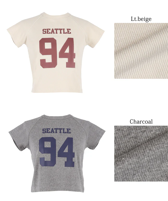 WEB限定セール ★1290円→550円テレコリブロゴTシャツ レディース メール便不可 - Image 15