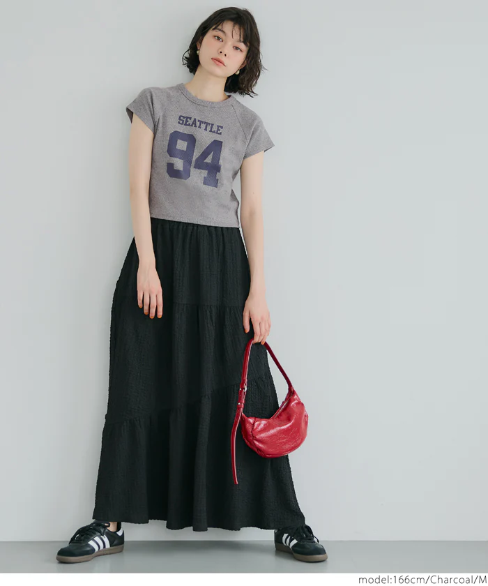 WEB限定セール ★1290円→550円テレコリブロゴTシャツ レディース メール便不可 - Image 7