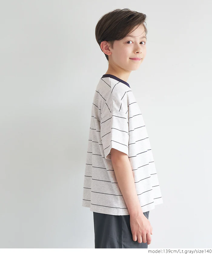 セール★1290円→990円ボーダーワッペンTシャツ キッズ メール便不可 - Image 10