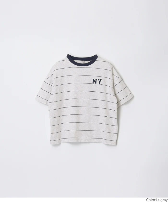 セール★1290円→990円ボーダーワッペンTシャツ キッズ メール便不可 - Image 13