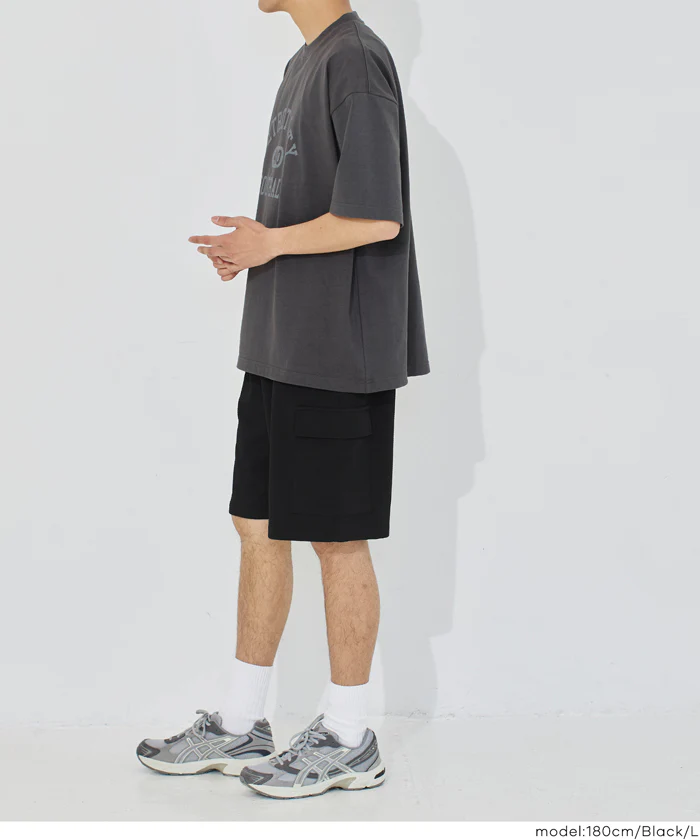 エンボスカーゴハーフショーツ メンズ メール便不可 - Image 17