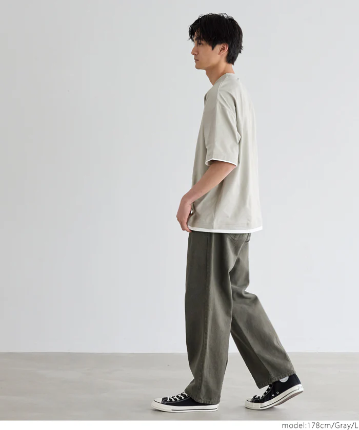 EAZY TEX フェイクレイヤードTシャツ メンズ メール便不可 coca コカ - Image 10