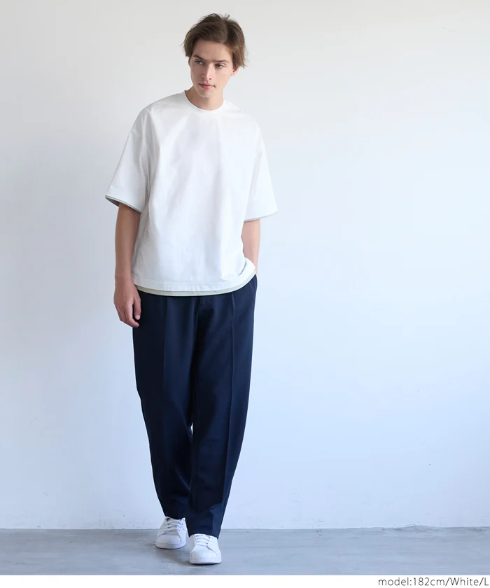 EAZY TEX フェイクレイヤードTシャツ メンズ メール便不可 coca コカ - Image 3