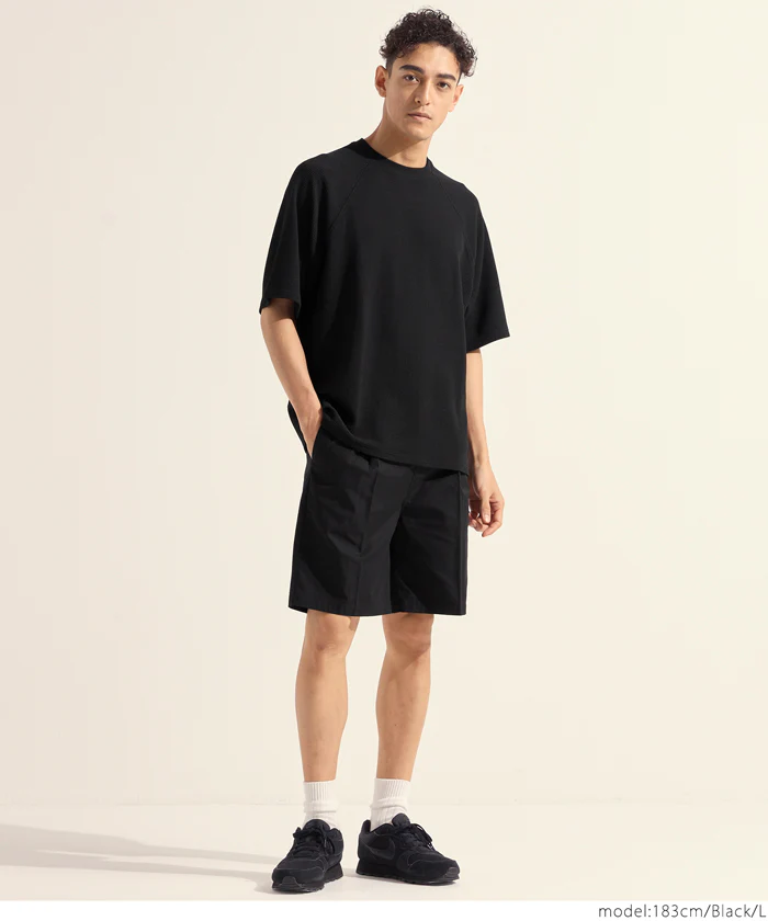 セール★1990円→1490円 エンボスワイドラグランTシャツ メンズ レディース メール便不可 - Image 12