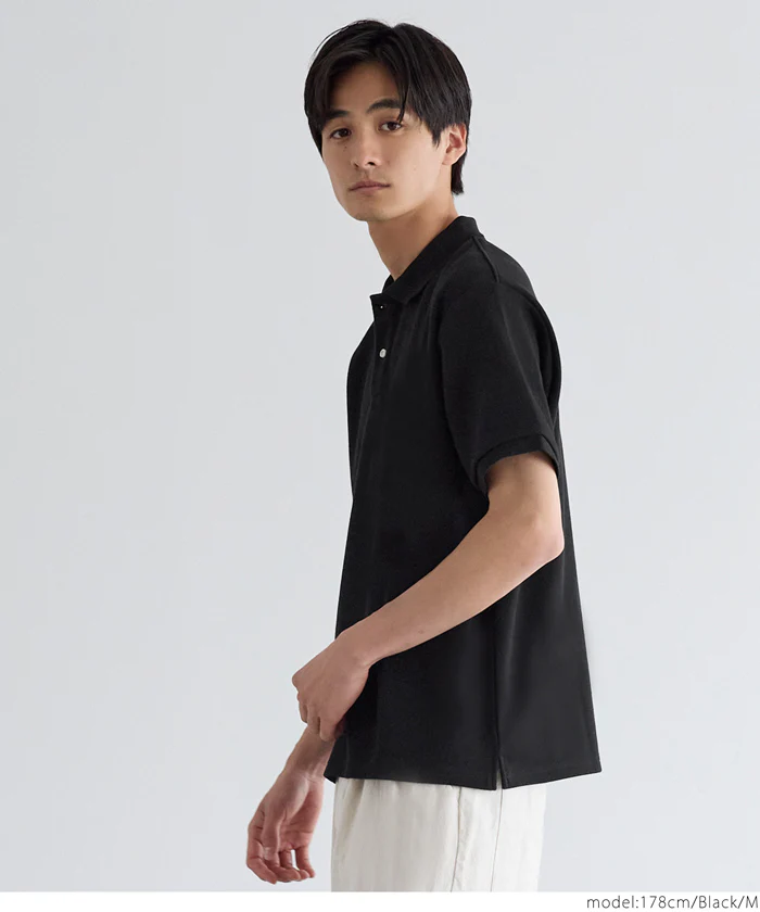 セール★1990円→1490円 ヘビーウェイトカノコポロTシャツ メンズ メール便不可 - Image 11