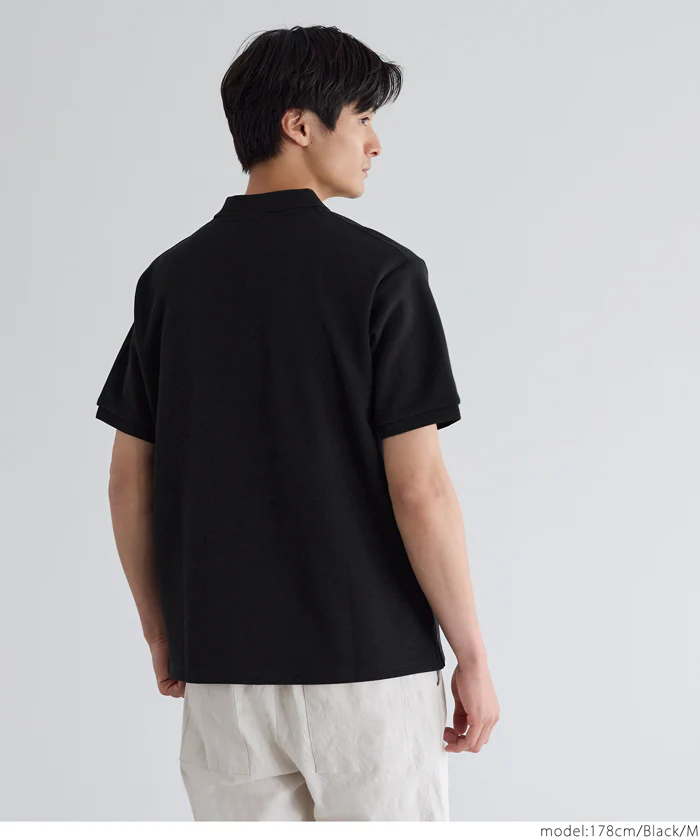 セール★1990円→1490円 ヘビーウェイトカノコポロTシャツ メンズ メール便不可 - Image 12