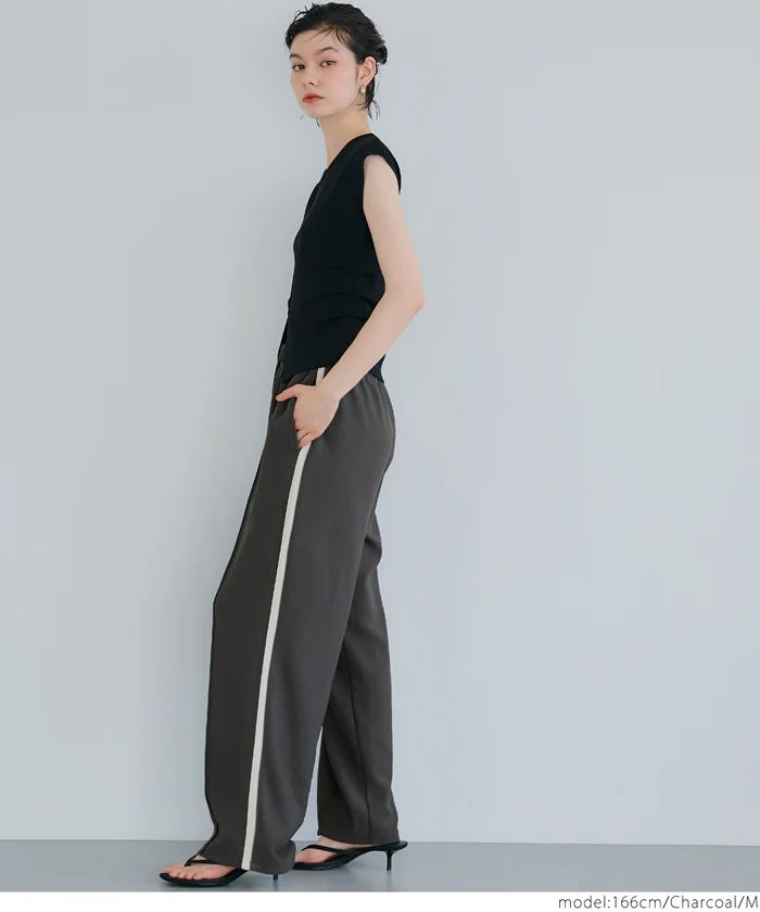 セール★2490円→990円 ジョーゼットラインパンツ レディース メール便不可 - Image 9