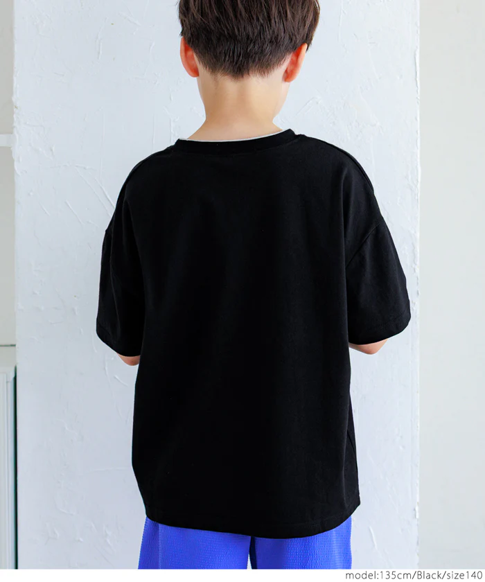 セール★990→790 ネックレイヤードTシャツ キッズ メール便可 - Image 10