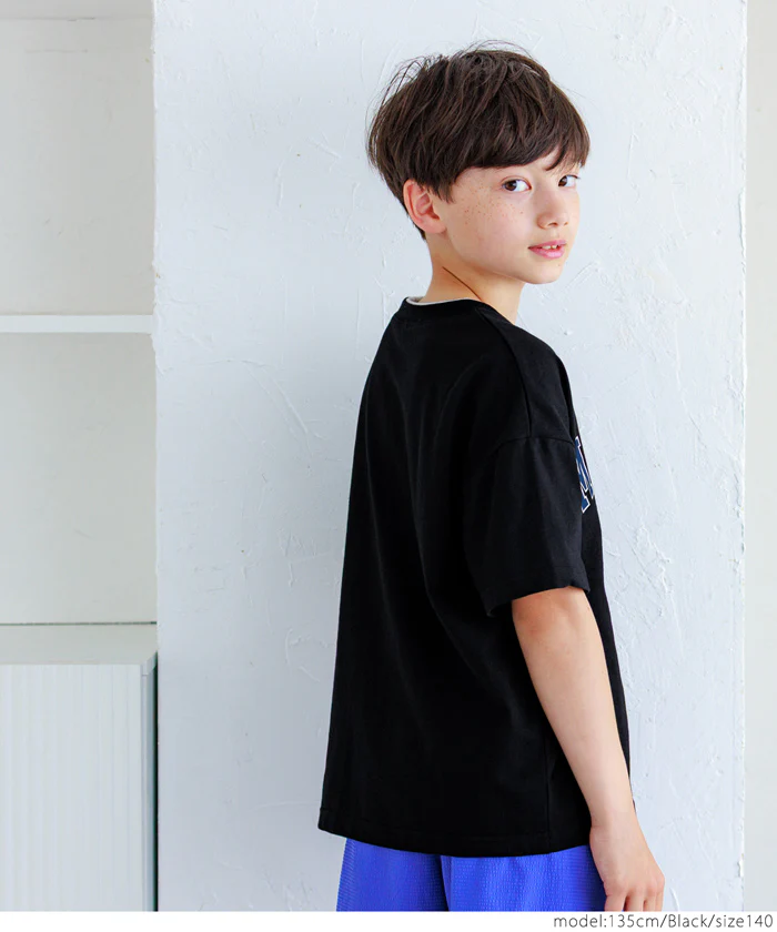 セール★990→790 ネックレイヤードTシャツ キッズ メール便可 - Image 13
