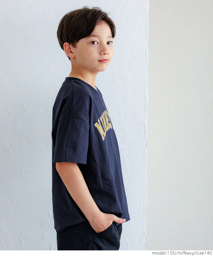 セール★990→790 ネックレイヤードTシャツ キッズ メール便可 - Image 3