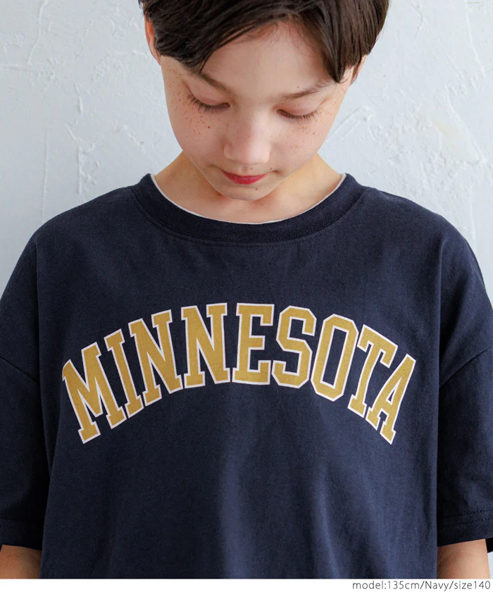 セール★990→790 ネックレイヤードTシャツ キッズ メール便可 - Image 7