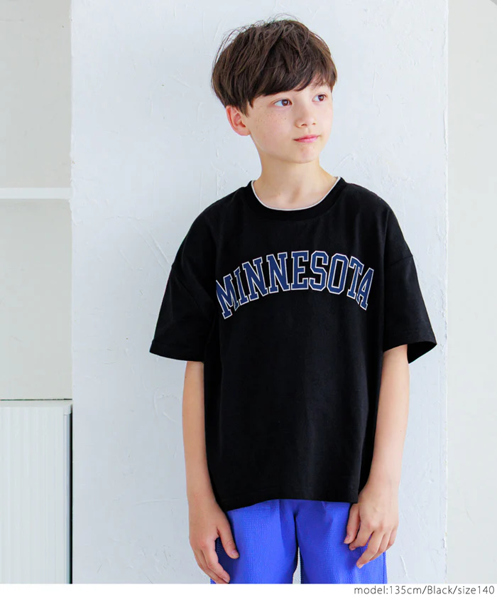 セール★990→790 ネックレイヤードTシャツ キッズ メール便可 - Image 8