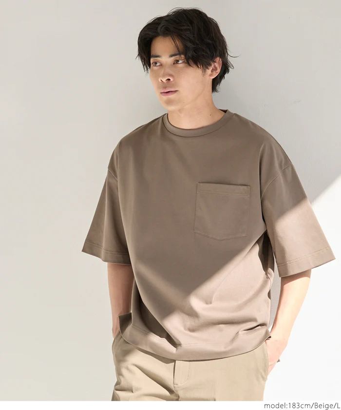 セール★1490円→1290円 度詰め天竺ヘビーウェイトTシャツ メンズ レディース メール便不可 - Image 10