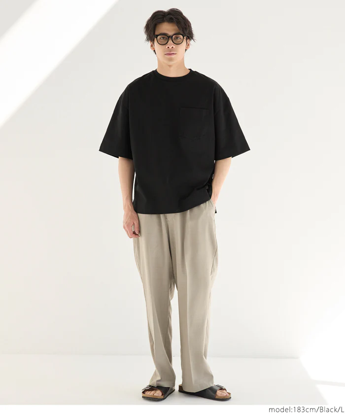 セール★1490円→1290円 度詰め天竺ヘビーウェイトTシャツ メンズ レディース メール便不可 - Image 11