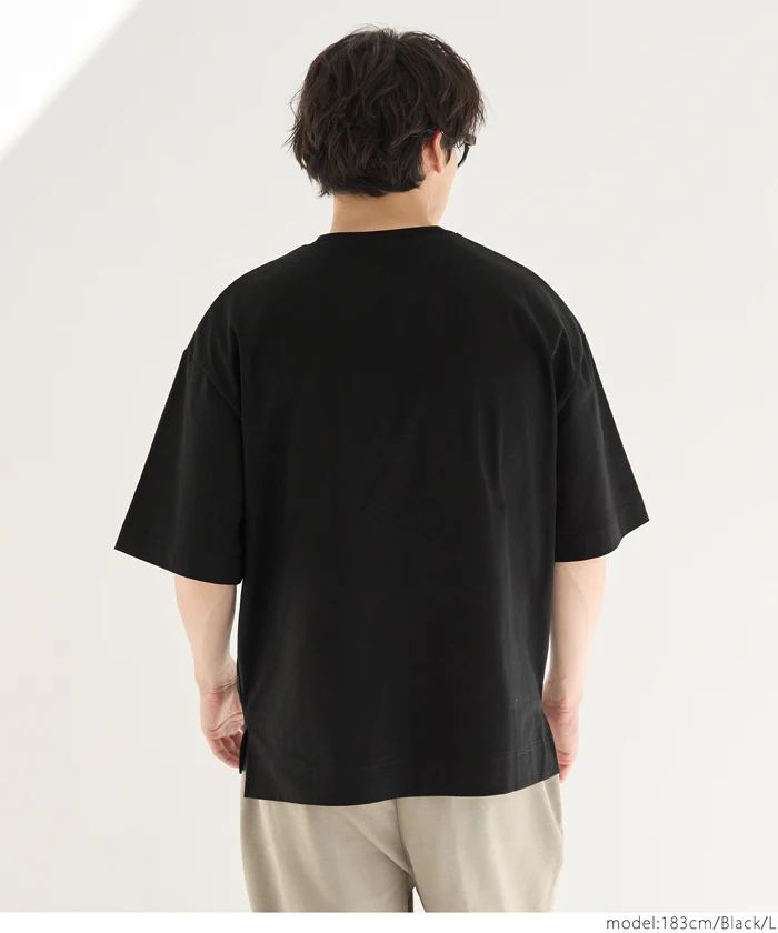 セール★1490円→1290円 度詰め天竺ヘビーウェイトTシャツ メンズ レディース メール便不可 - Image 14