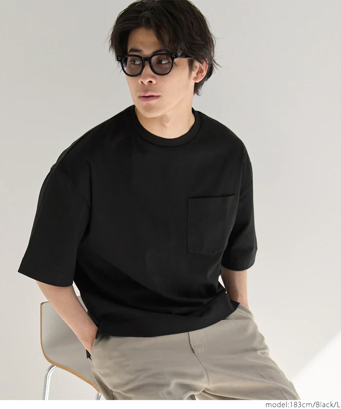 セール★1490円→1290円 度詰め天竺ヘビーウェイトTシャツ メンズ レディース メール便不可 - Image 15