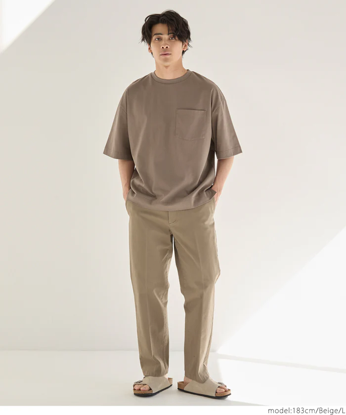 セール★1490円→1290円 度詰め天竺ヘビーウェイトTシャツ メンズ レディース メール便不可 - Image 7