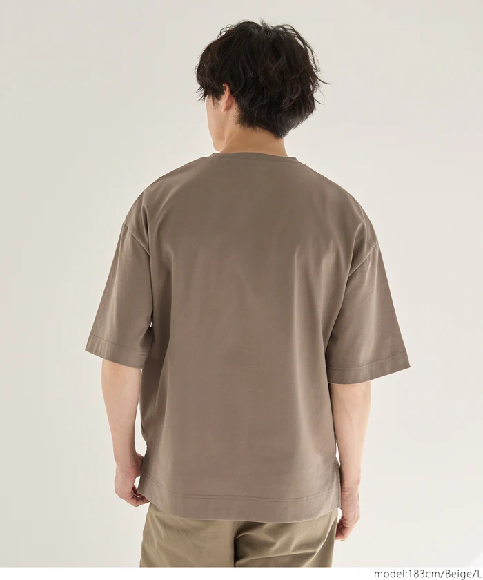 セール★1490円→1290円 度詰め天竺ヘビーウェイトTシャツ メンズ レディース メール便不可 - Image 8