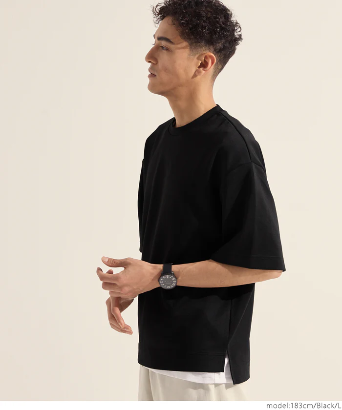 セール★1690円→990円 ストレッチダンボールTシャツ メンズ メール便不可 - Image 3