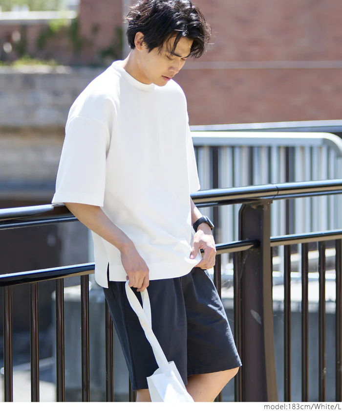 セール★1690円→990円 ストレッチダンボールTシャツ メンズ メール便不可 - Image 8