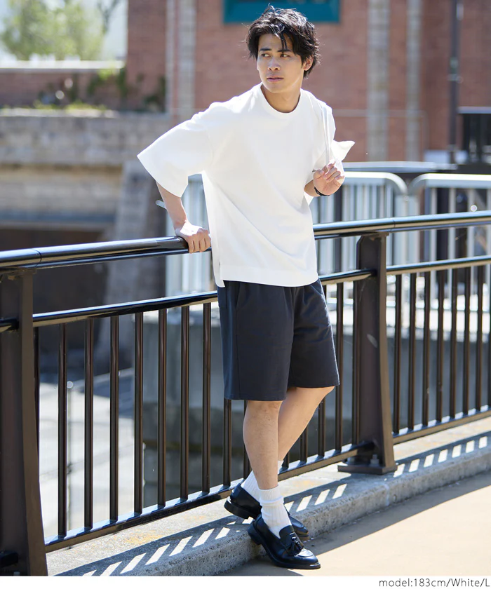 セール★1690円→990円 ストレッチダンボールTシャツ メンズ メール便不可 - Image 9