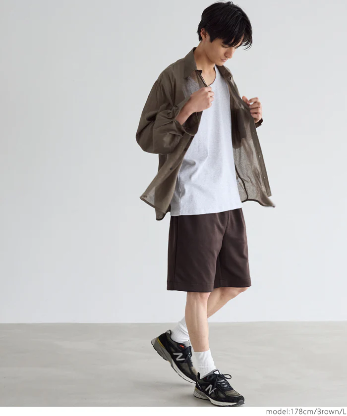 ストレッチダンボールニットショートパンツ メンズ メール便不可 coca コカ - Image 10