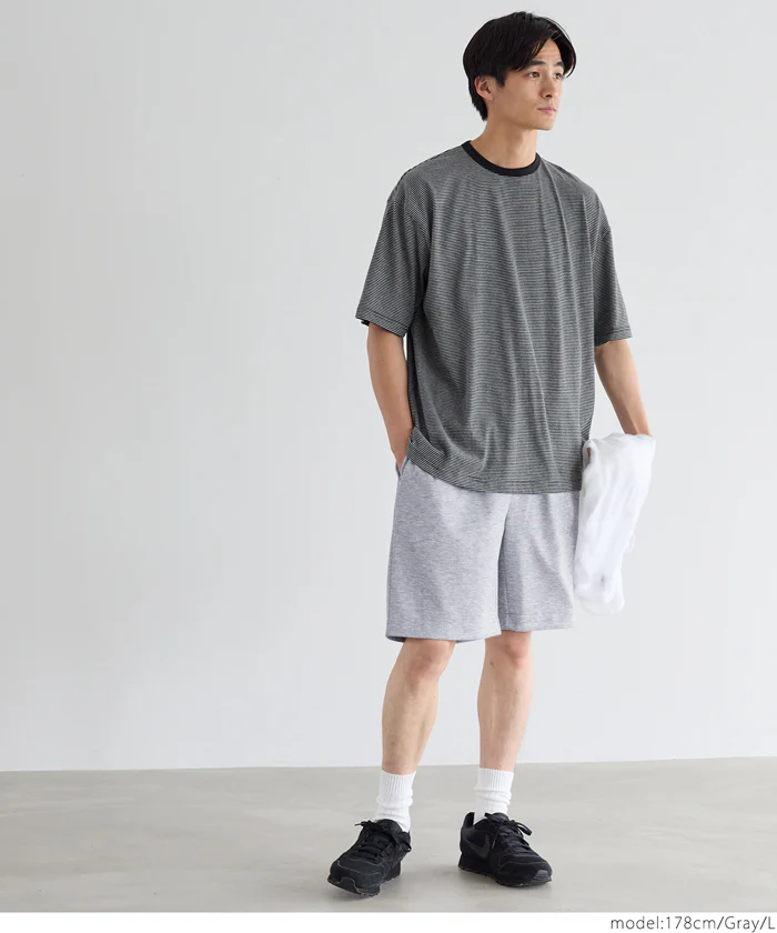 ストレッチダンボールニットショートパンツ メンズ メール便不可 coca コカ - Image 13