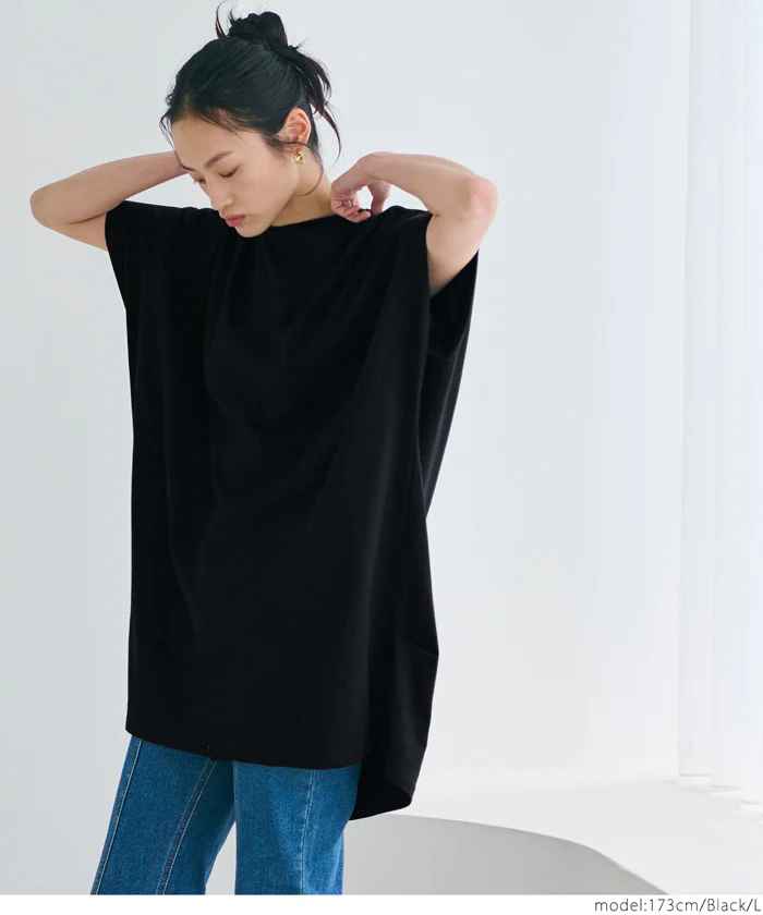 セール★1690円→550円 ボートネックドルマンチュニック レディース メール便不可 - Image 10