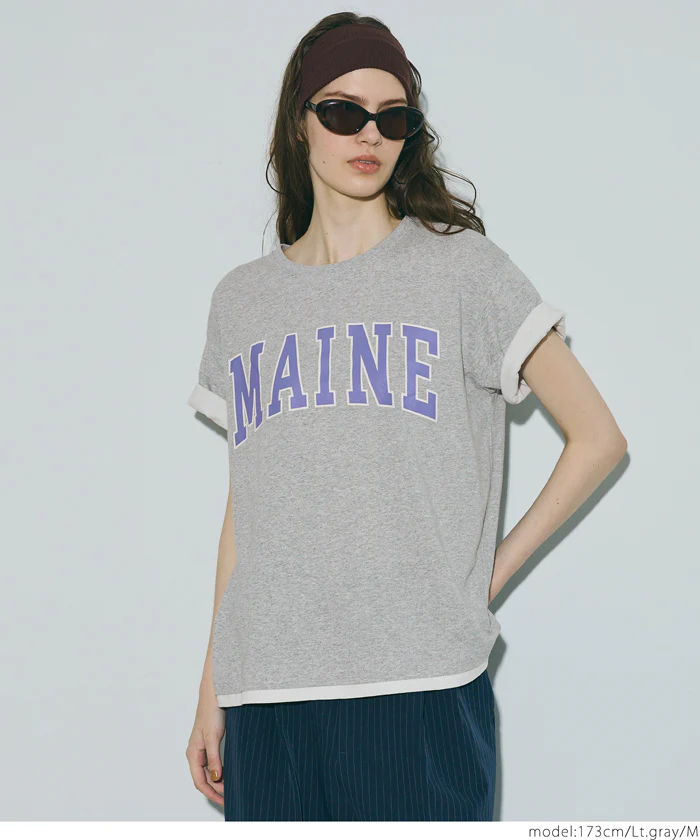 ロールアップTシャツ レディース メール便不可 - Image 7