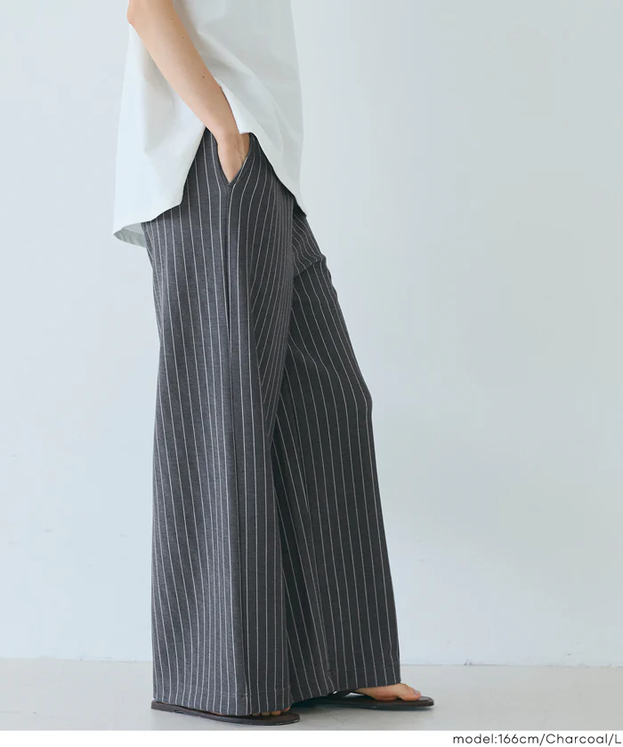 セール★2490円→1690円 スフレイージーパンツ レディース メール便不可 - Image 7